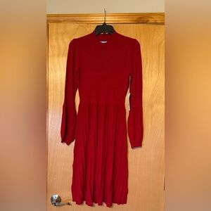 Draper James Vibrant Red Women’s Dress. Great for the holidays.